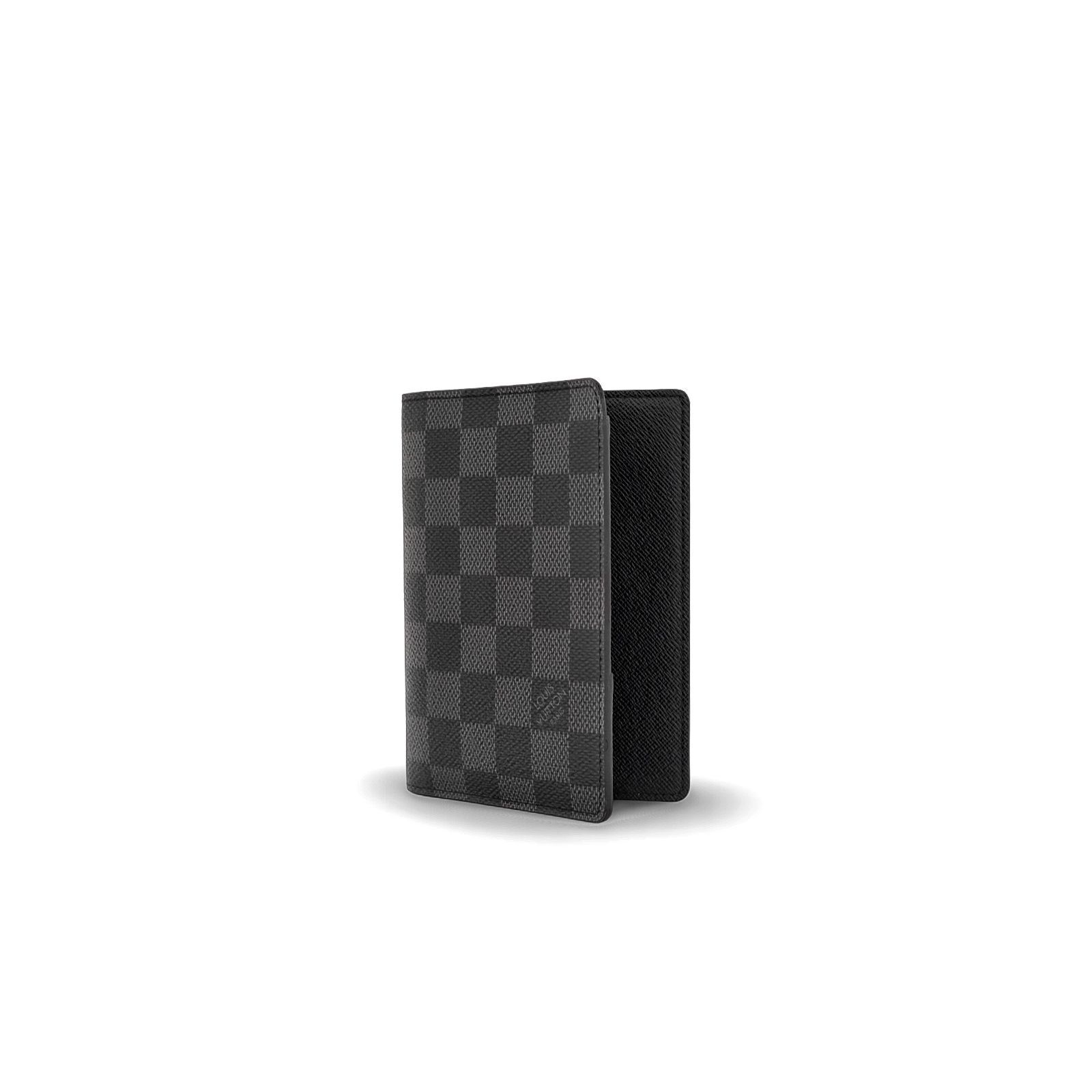 Couverture Passport Damier Graphite