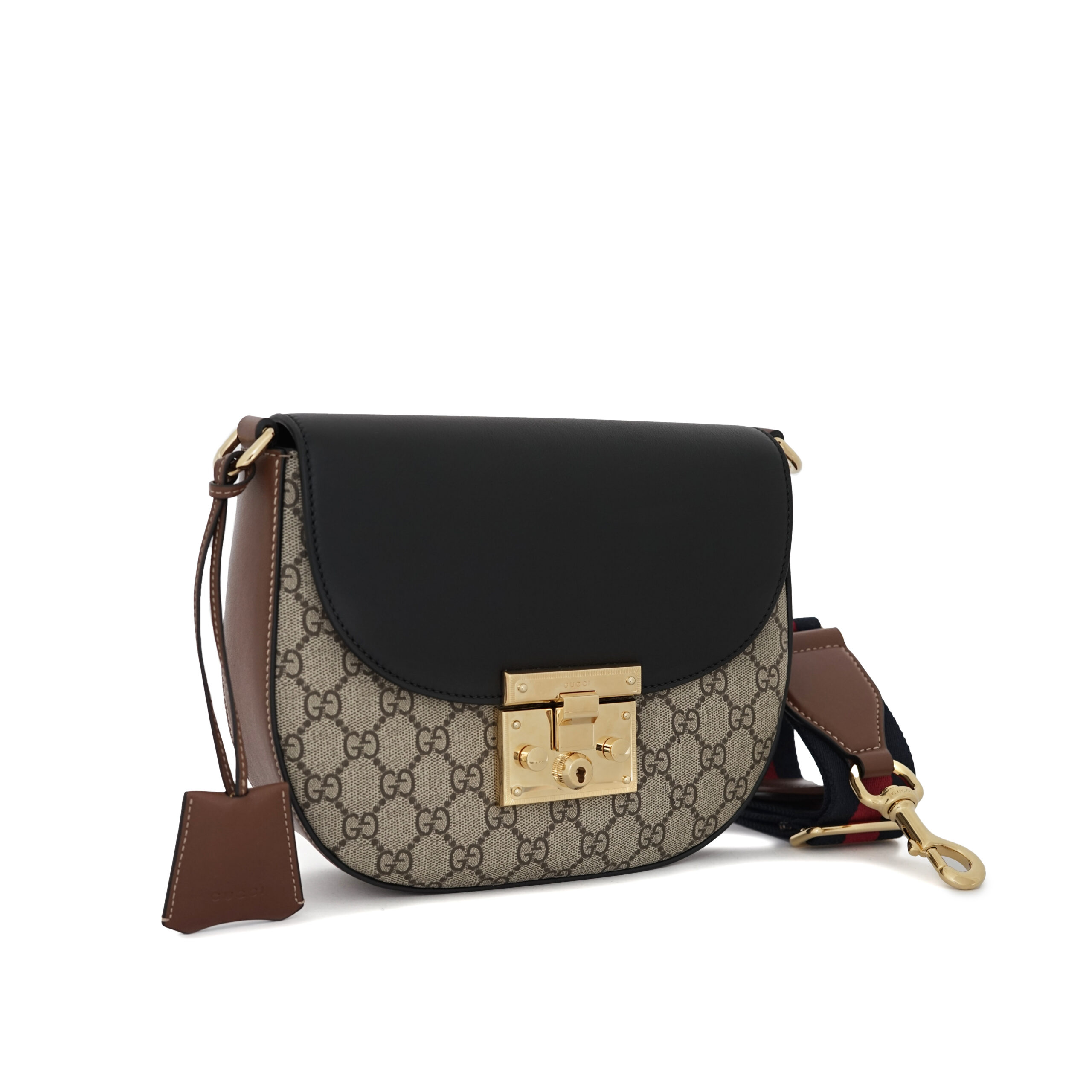 Web Padlock GG Supreme Brown Black