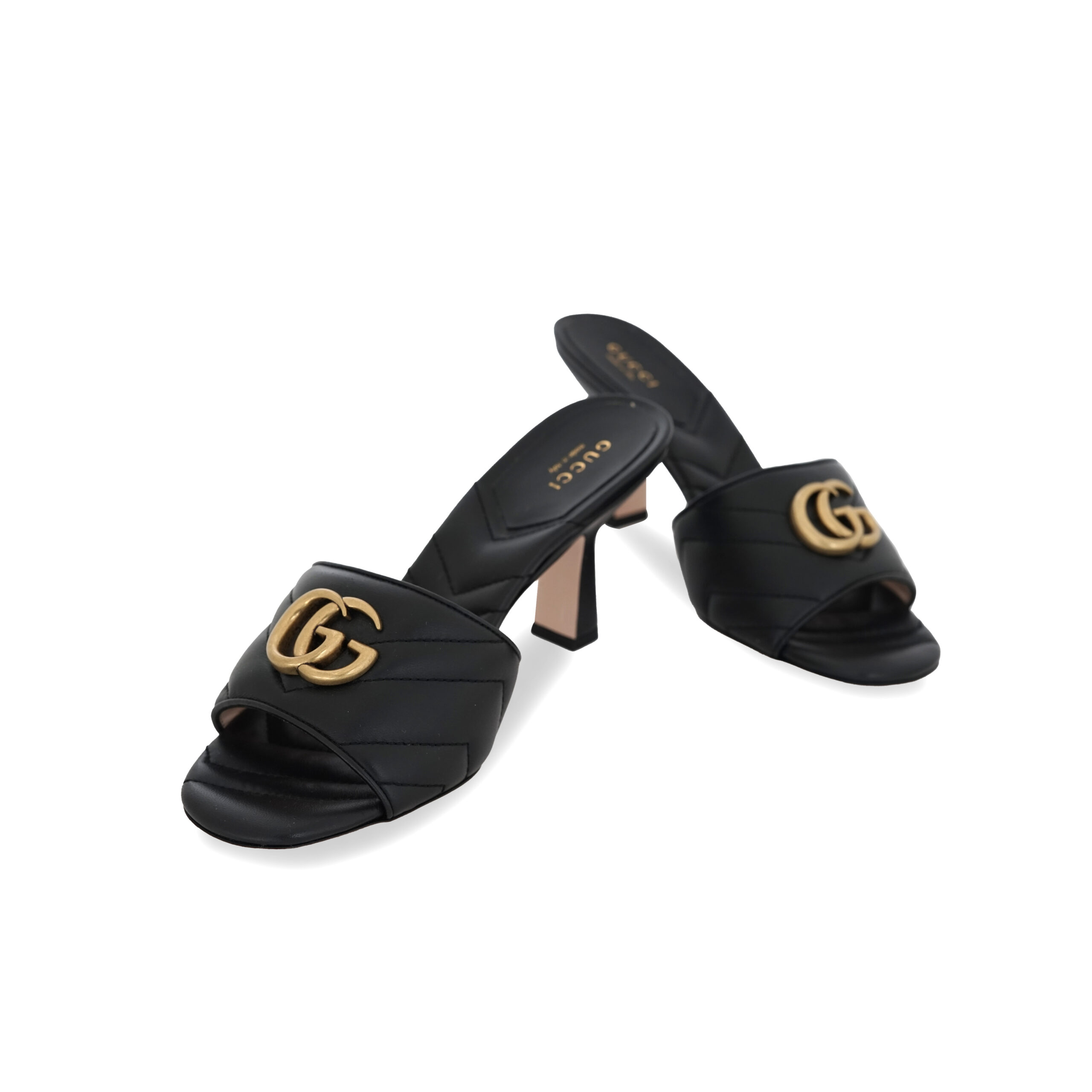 Marmont Heels Sandal Black