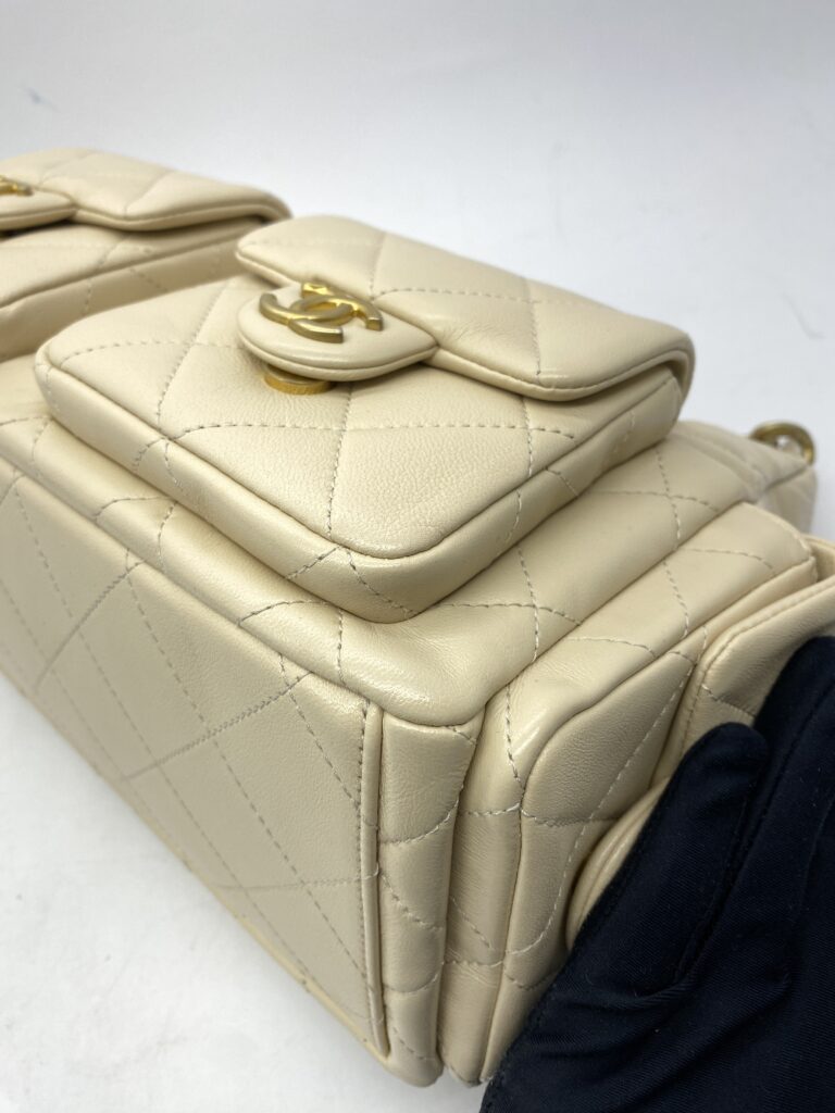 Hobo Maxi Lambskin Beige