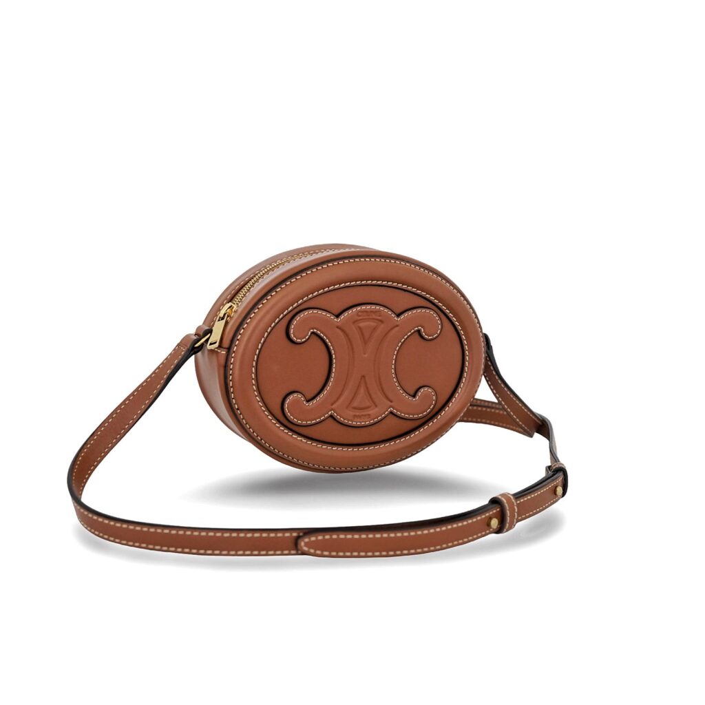 Oval Purse Tan