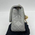 Mini Square Pearl Crush Light Grey