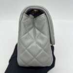 Mini Square Pearl Crush Light Grey