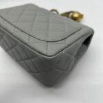Mini Square Pearl Crush Light Grey