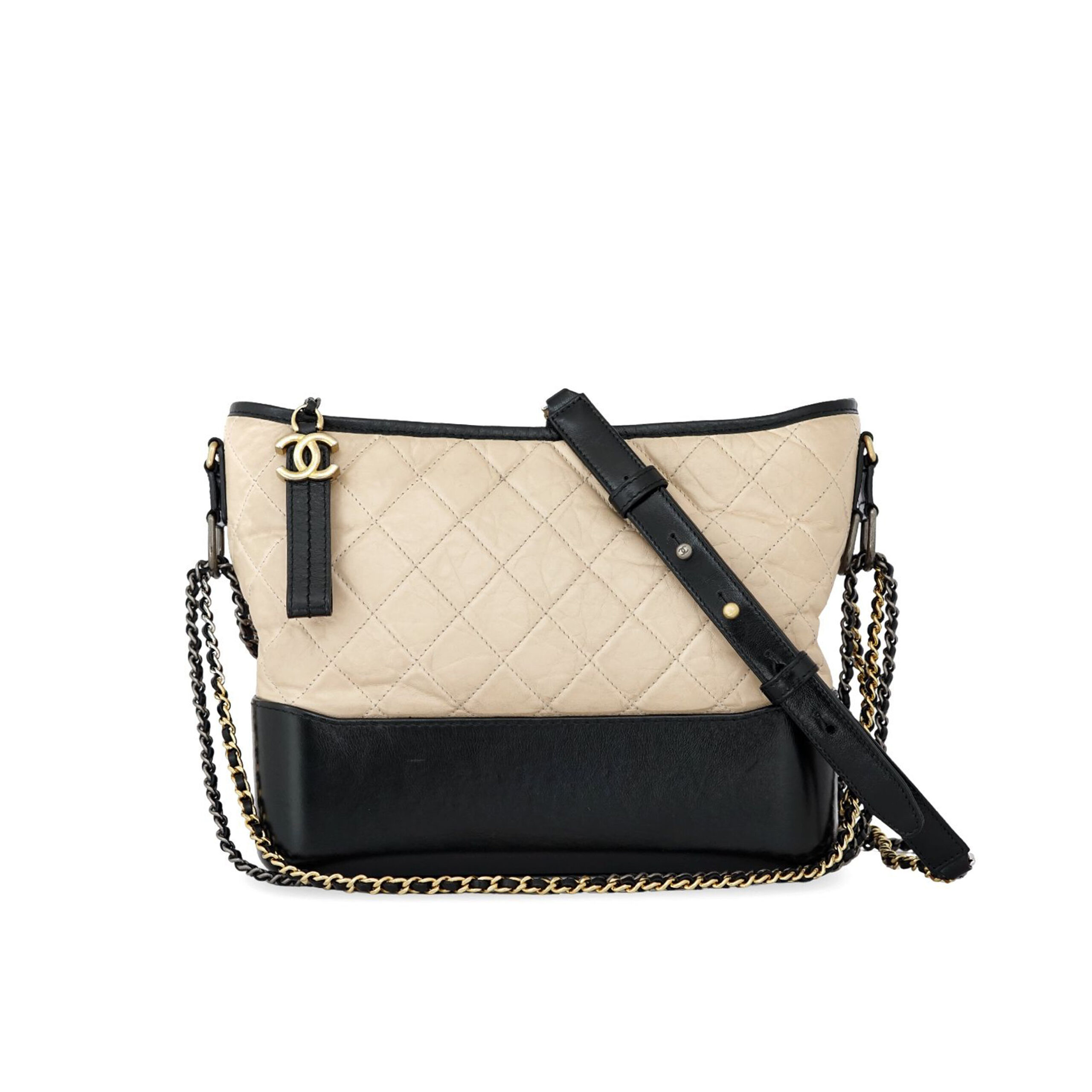 Gabrielle Medium Black Beige