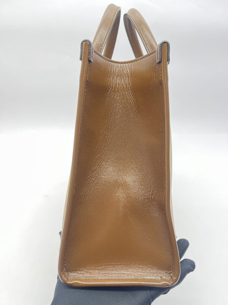 Vertical Tote Supreme Canvas Brown Flora