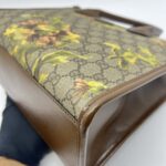 Vertical Tote Supreme Canvas Brown Flora