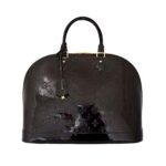 Alma Gm Monogram Vernis Amarante