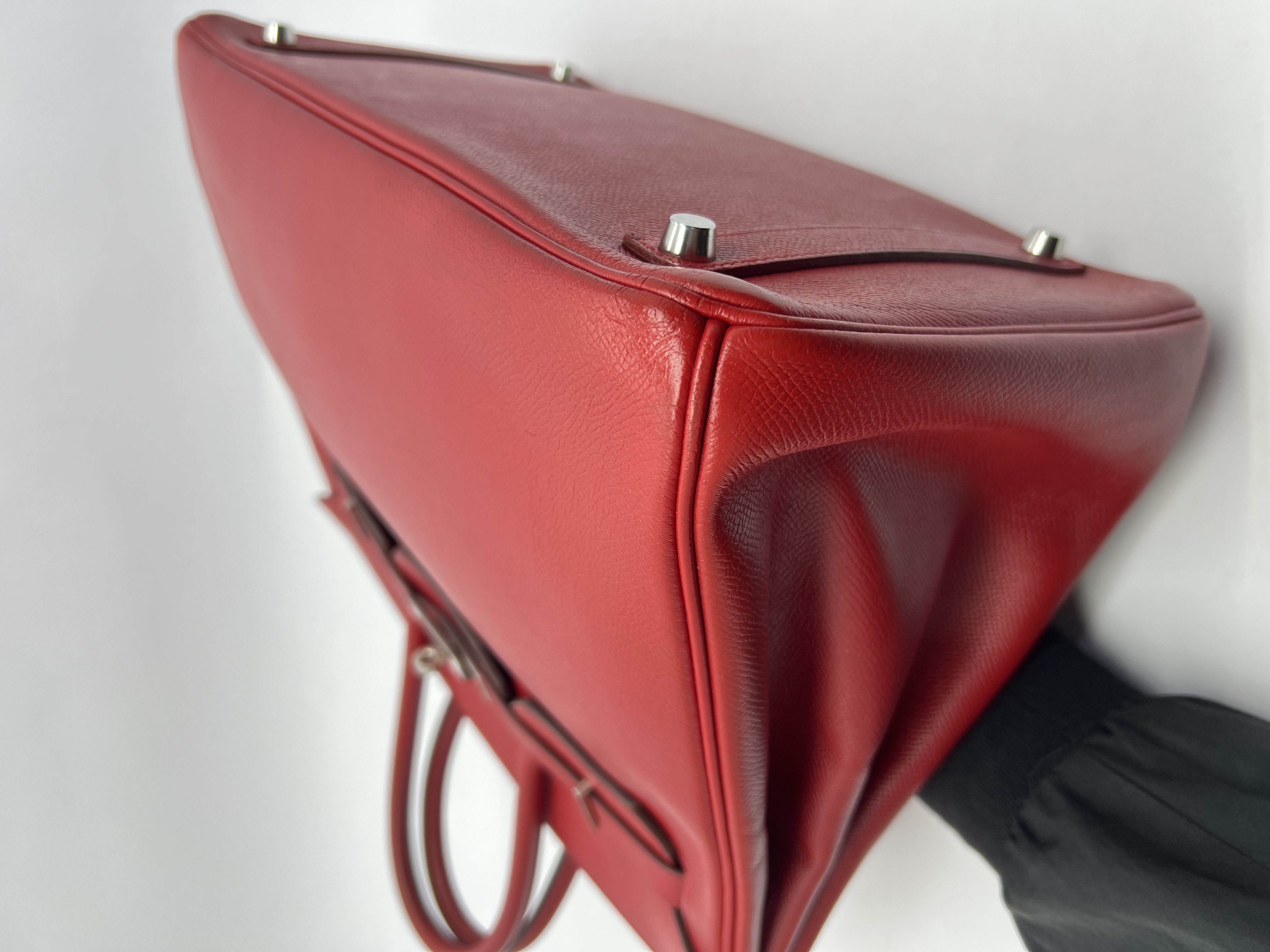 Birkin 35 Epsom Rouge Casaque