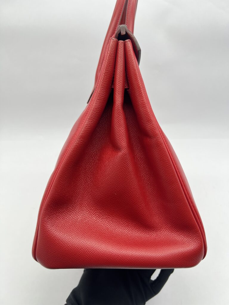 Birkin 35 Epsom Rouge Casaque