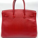 Birkin 35 Epsom Rouge Casaque