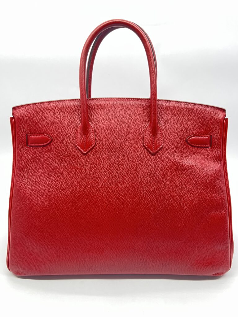 Birkin 35 Epsom Rouge Casaque
