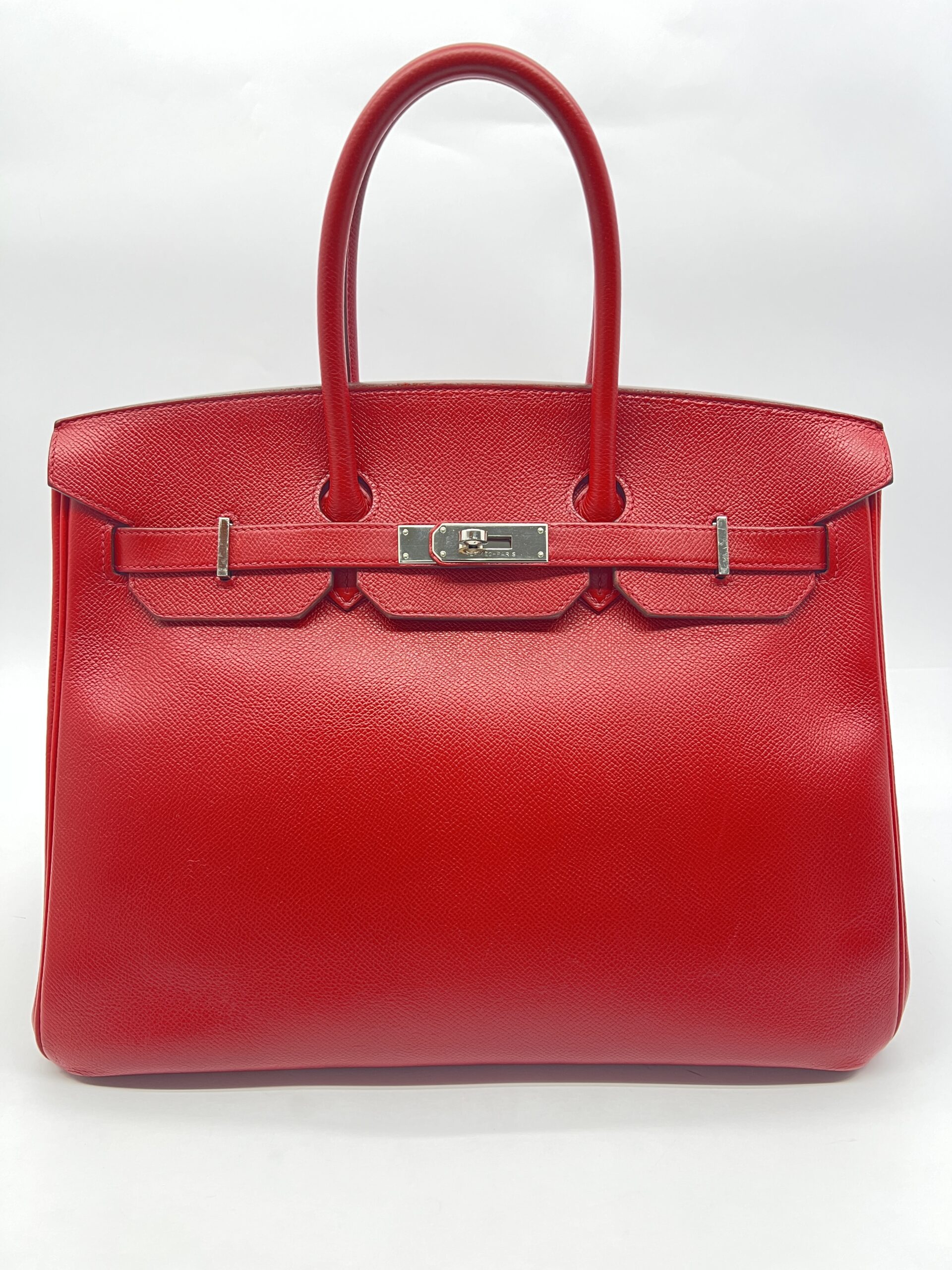 Birkin 35 Epsom Rouge Casaque
