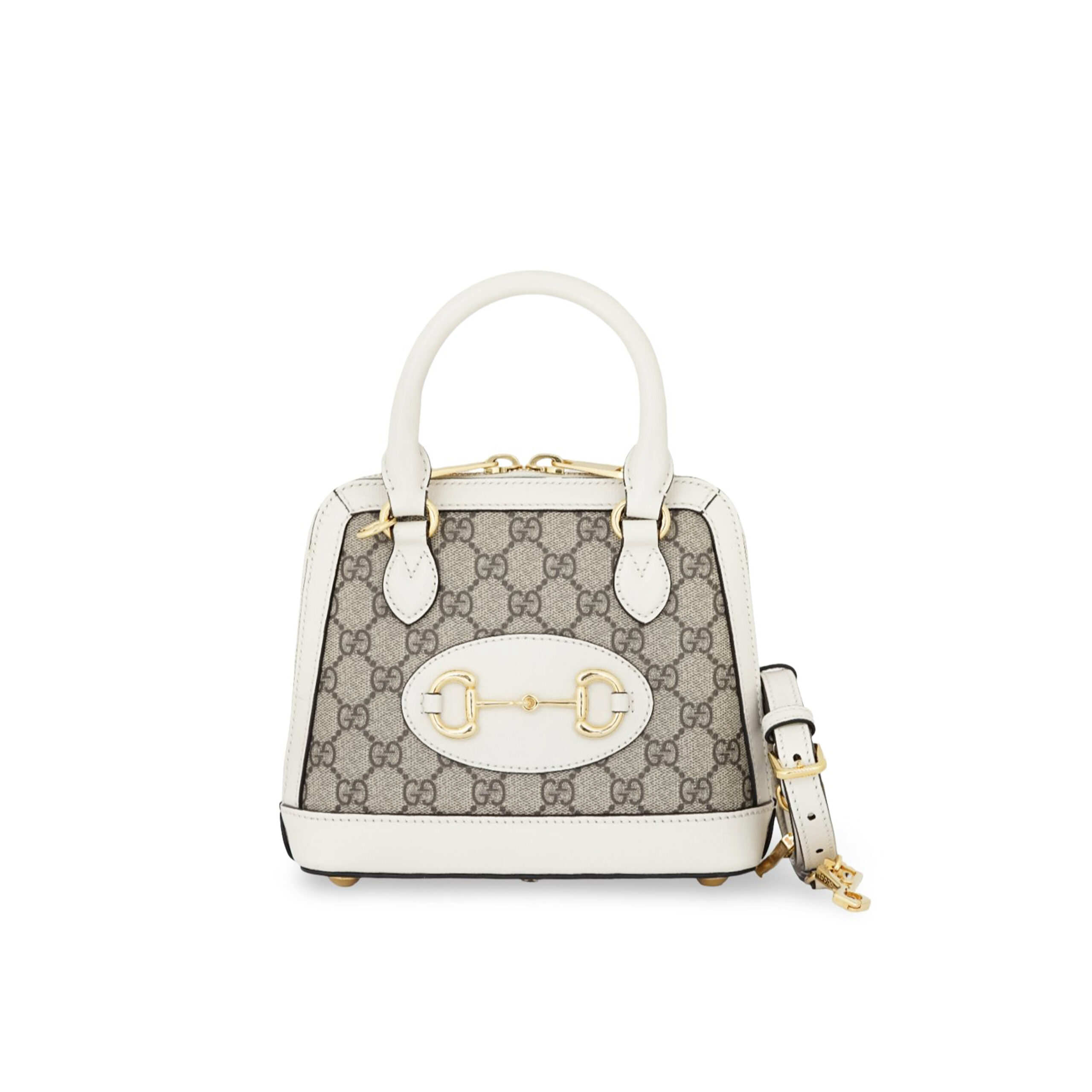 Horsebit Top Handle GG Supreme Ivoir