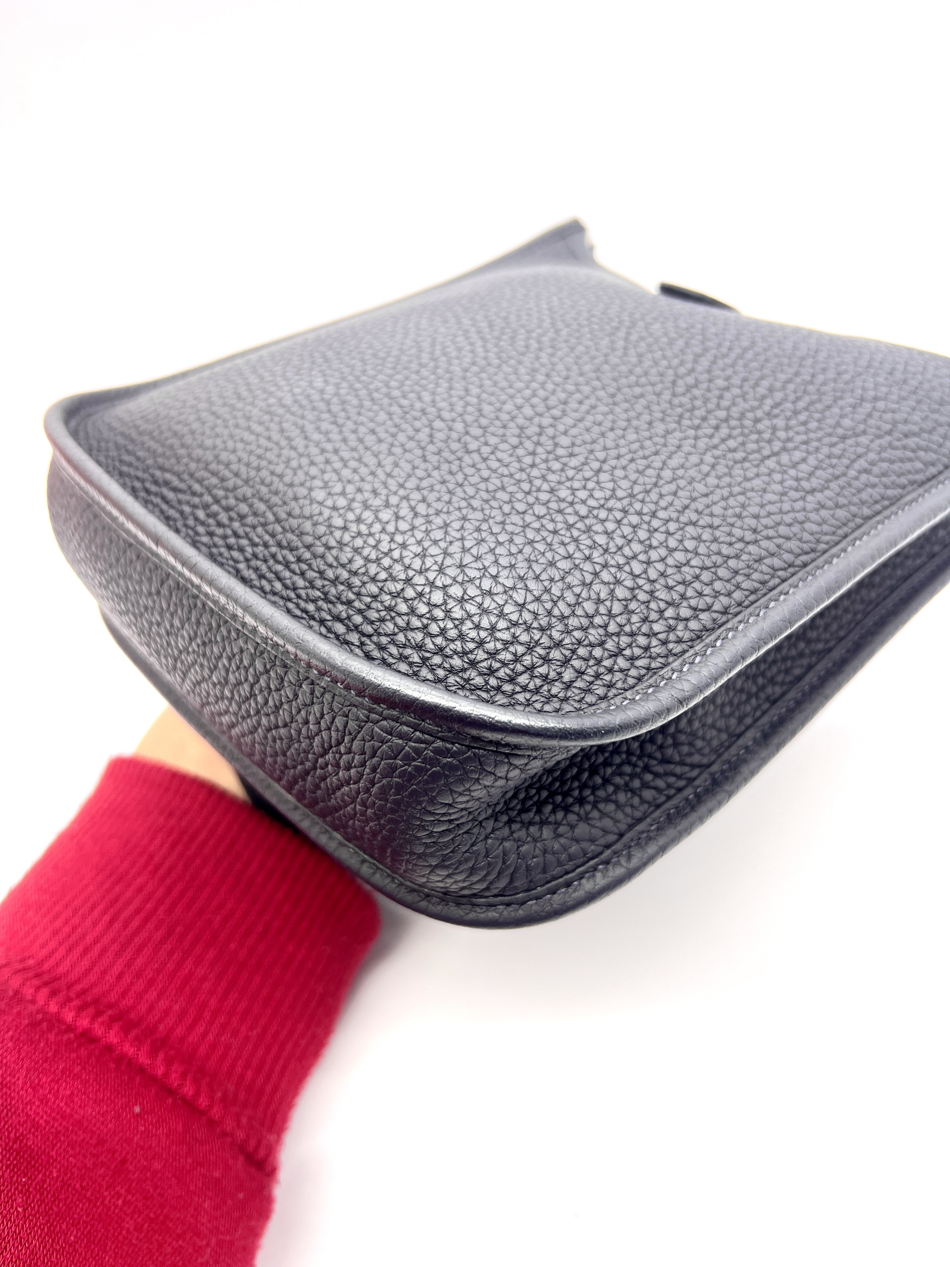 Mini Evelyn Clemence Noir Amazone Strap