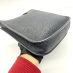 Mini Evelyn Clemence Noir Amazone Strap