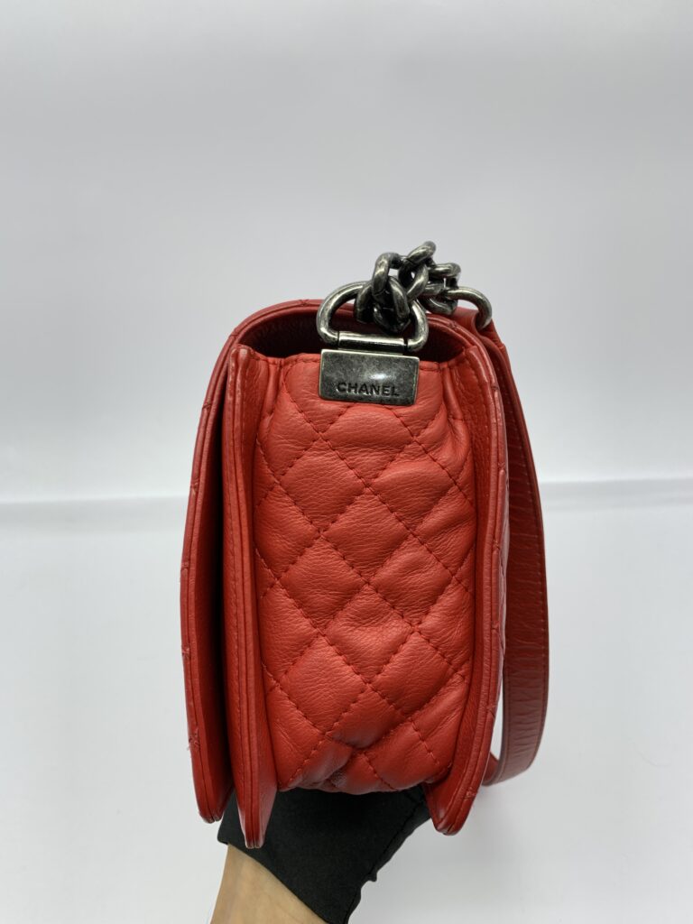 Boy 28 Reverso Calf Red