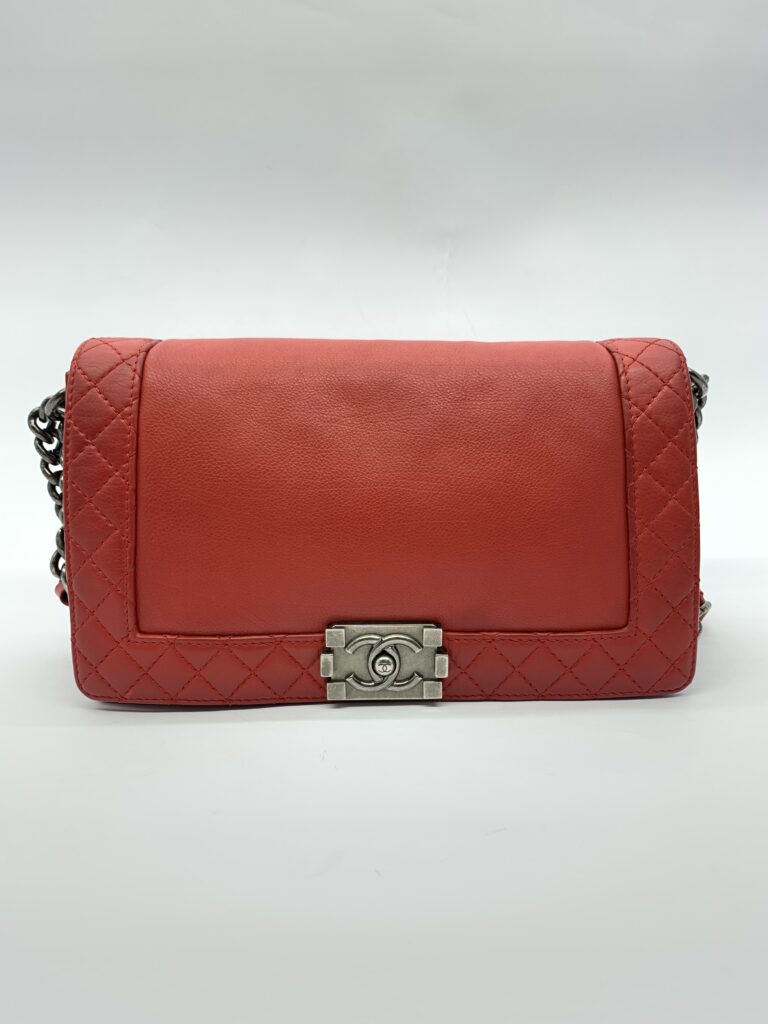 Boy 28 Reverso Calf Red