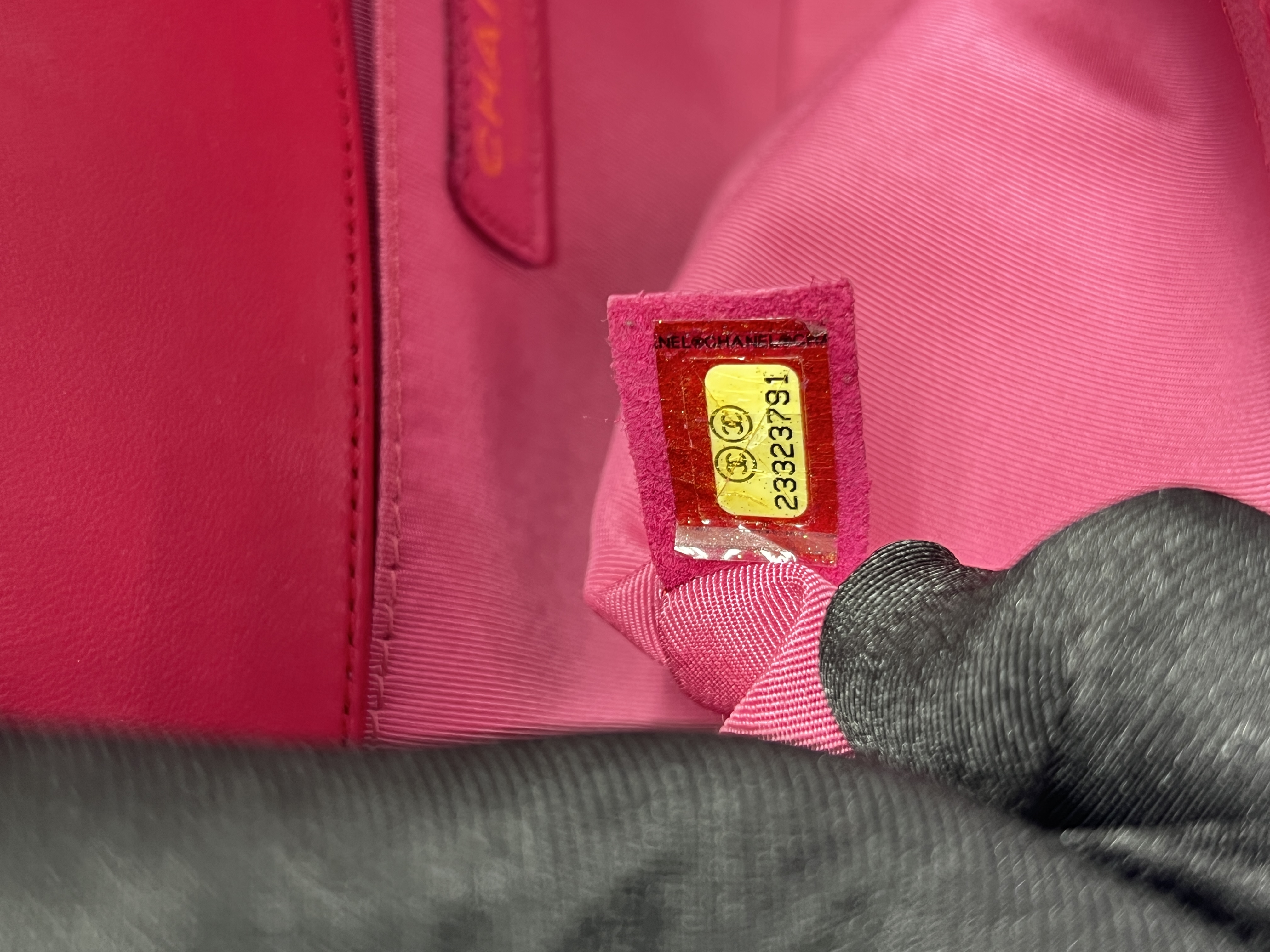 Boy 25 Lambskin Fuschia