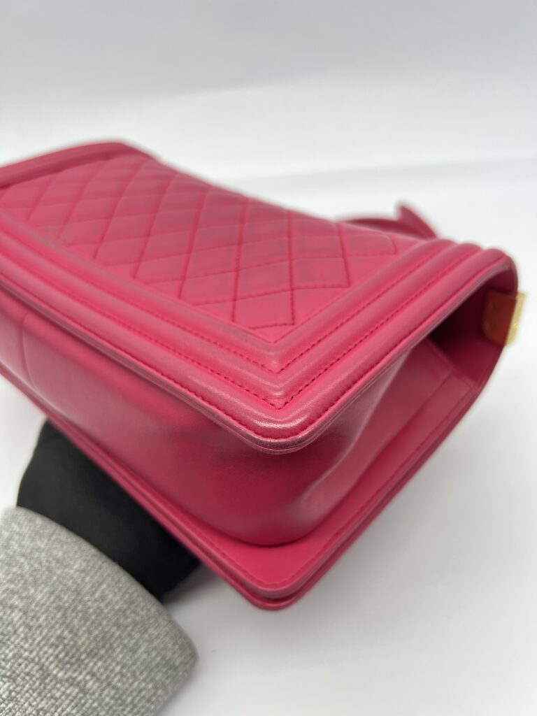 Boy 25 Lambskin Fuschia