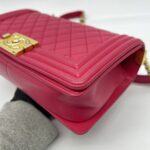 Boy 25 Lambskin Fuschia