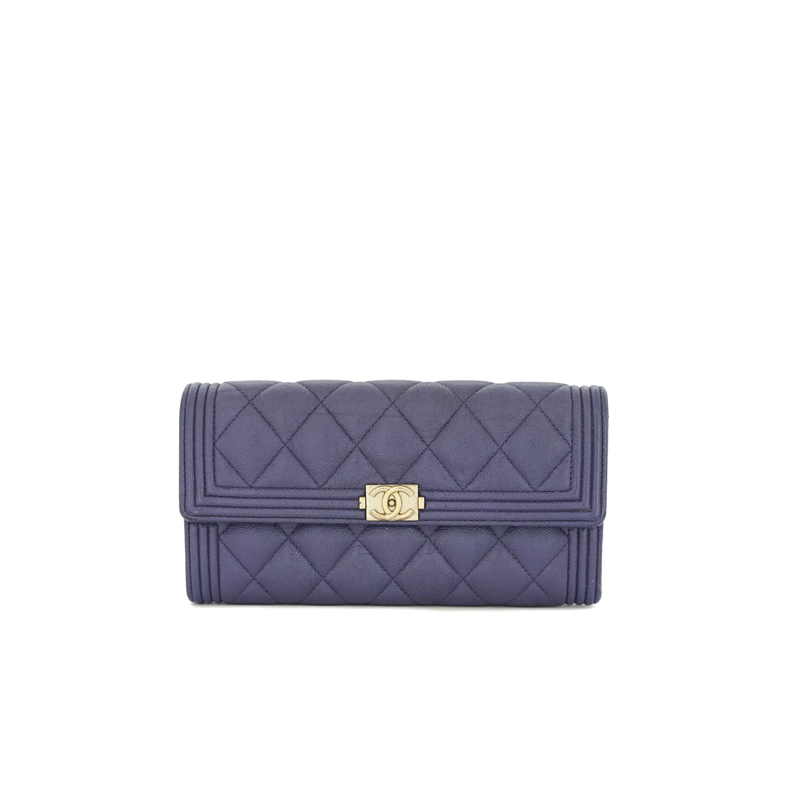 Boy Wallet Caviar Purple