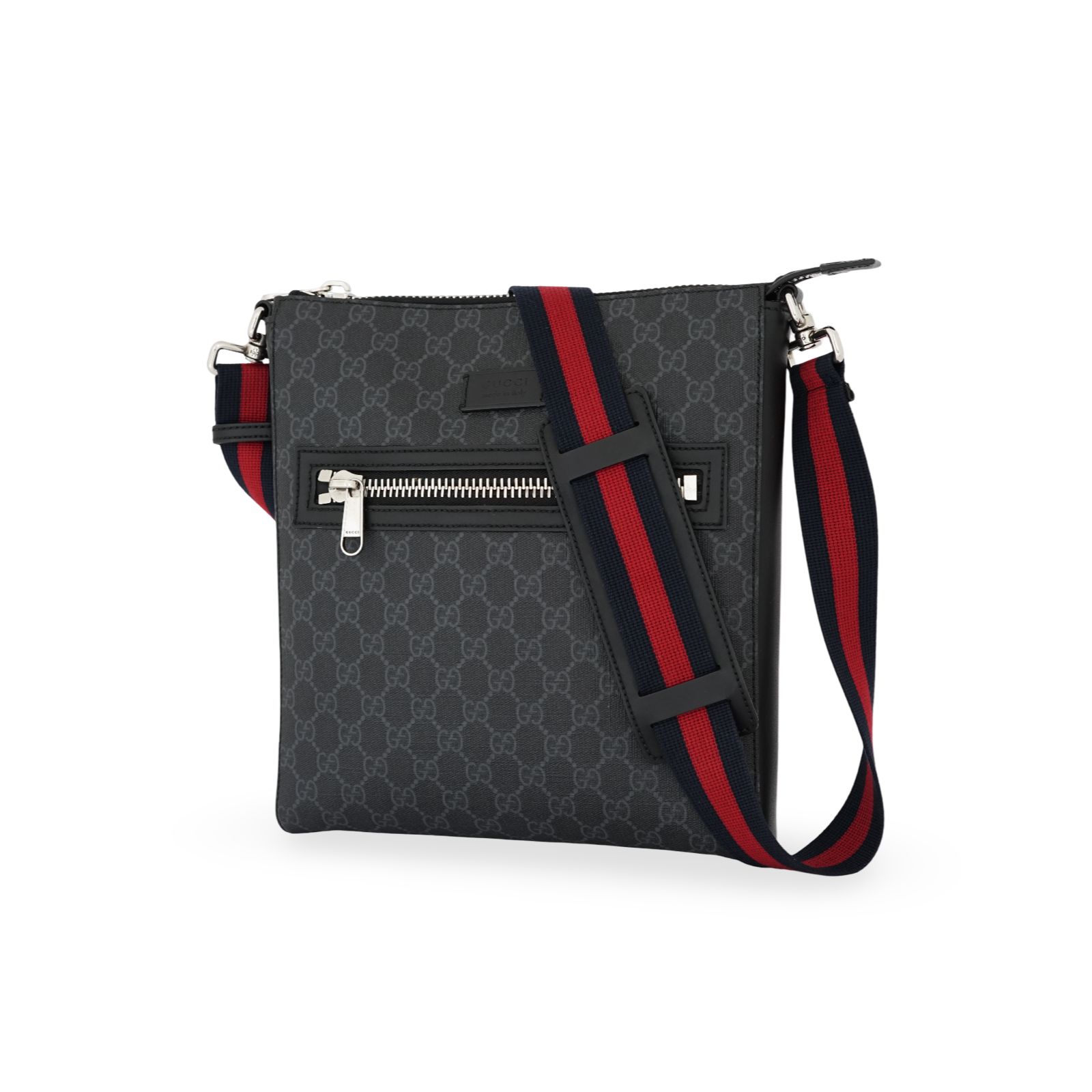 Courrier Messenger Zip GG Supreme Black