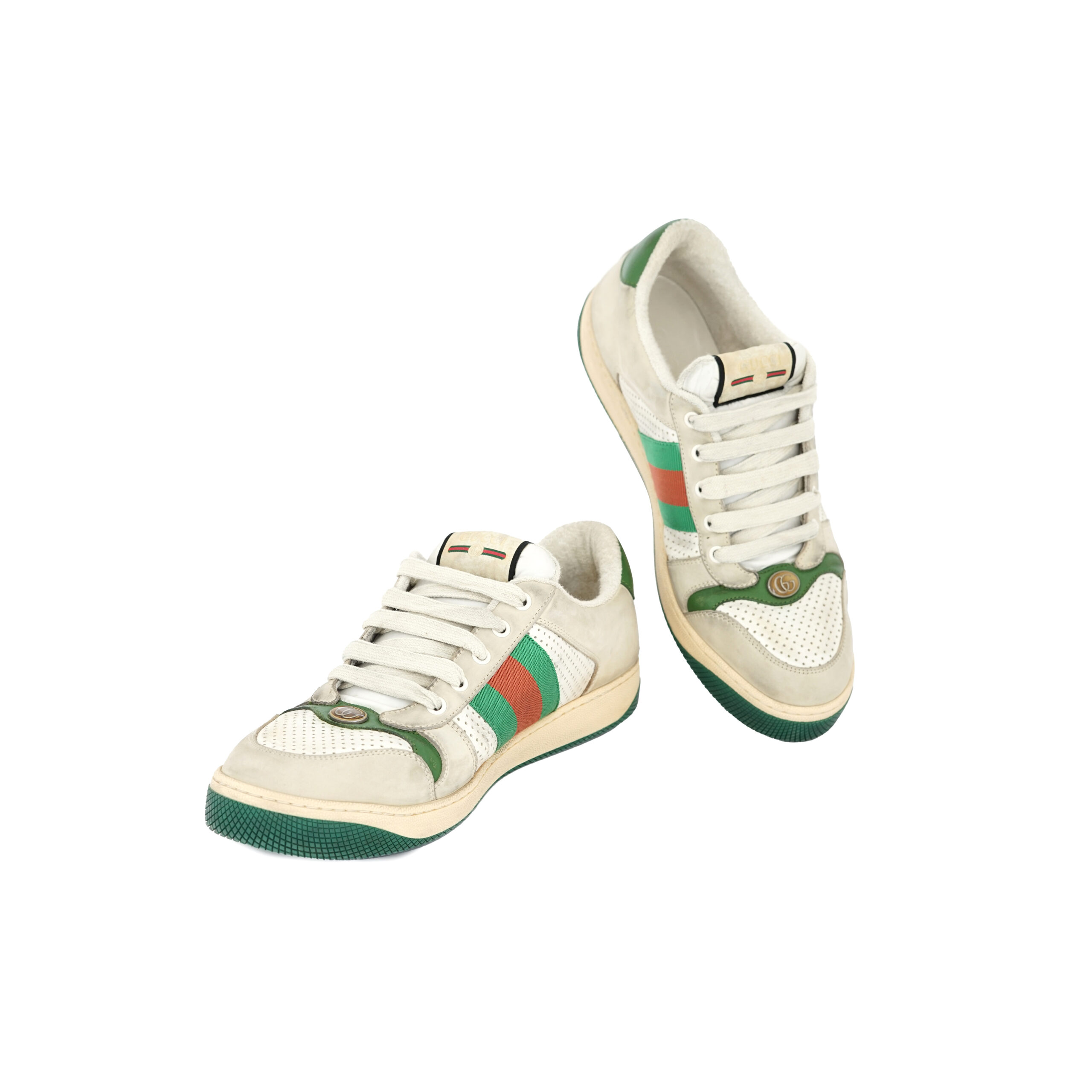 Screener GG Low Top Red Green/Distressed White