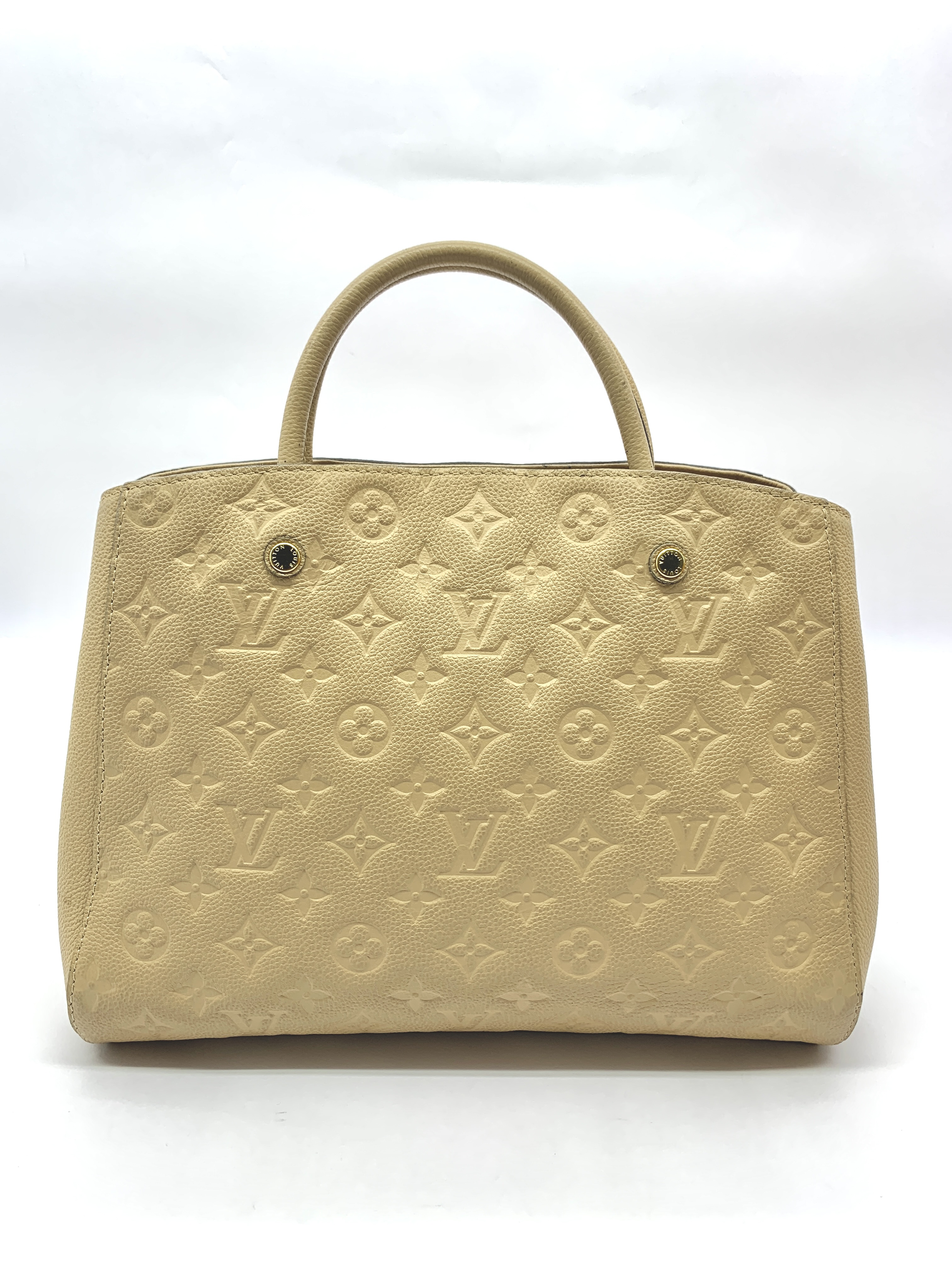 Montaigne Mm Monogram Empriente Creme