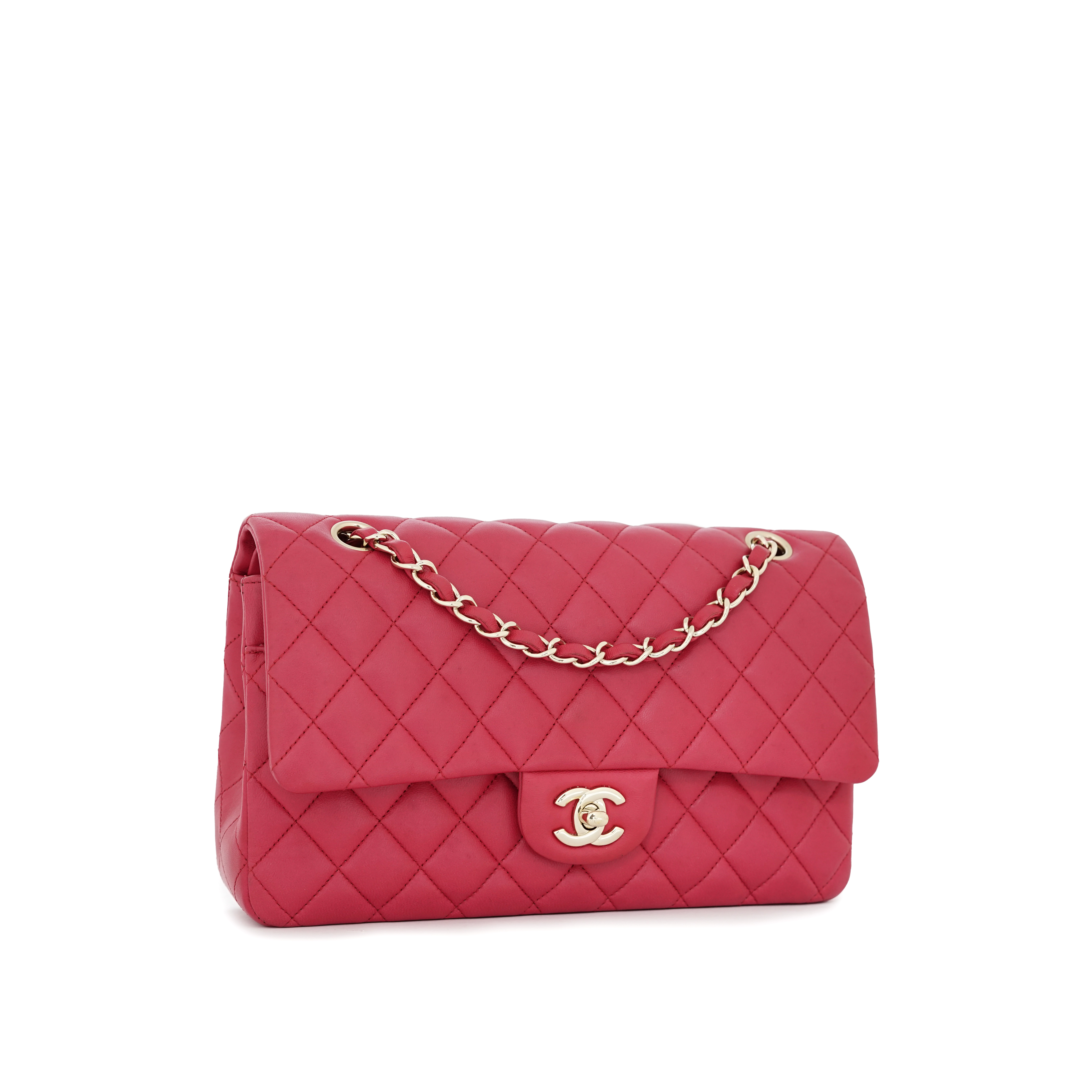 Double Flap Lambskin