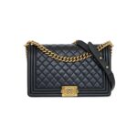 Boy 28 Lambskin Black