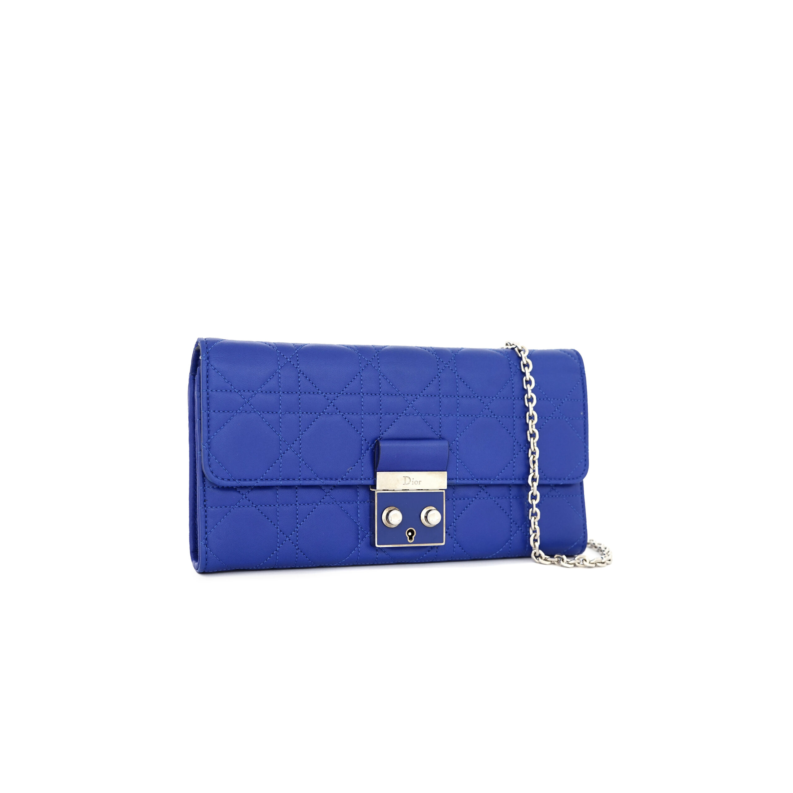 Miss Dior WOC Lambskin Blue Green Enamel