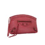 Clutch Rose Agneau