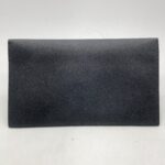 Uptown Clutch Grain Black