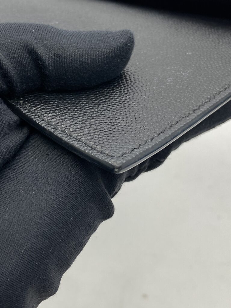 Uptown Clutch Grain Black