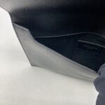 Uptown Clutch Grain Black