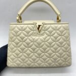 Capucine PM Matelasse Vanille