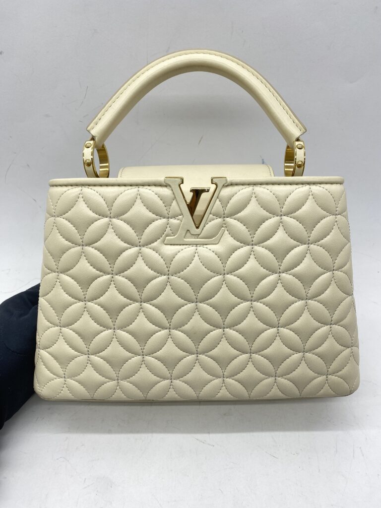 Capucine PM Matelasse Vanille