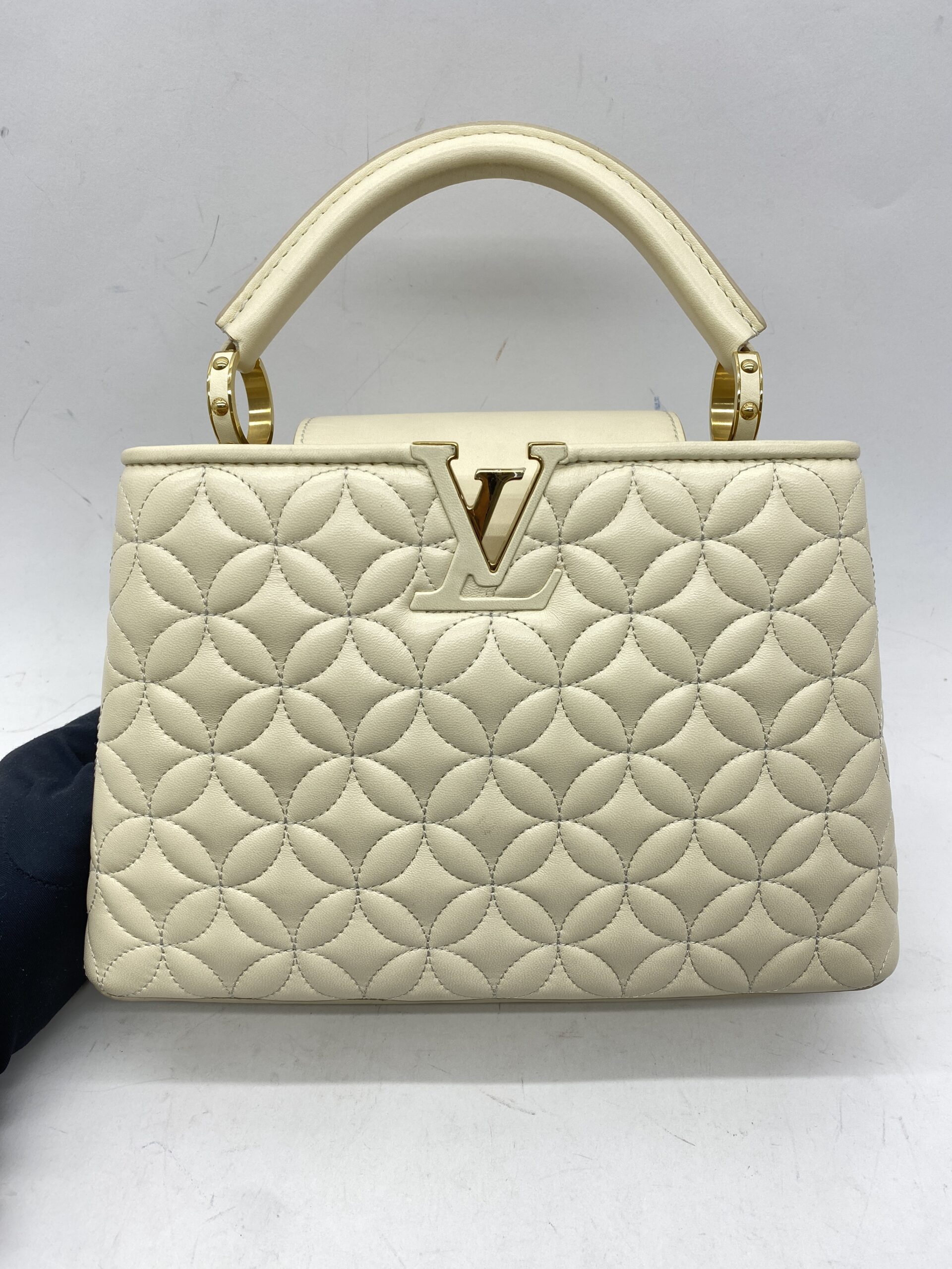 Capucine PM Matelasse Vanille