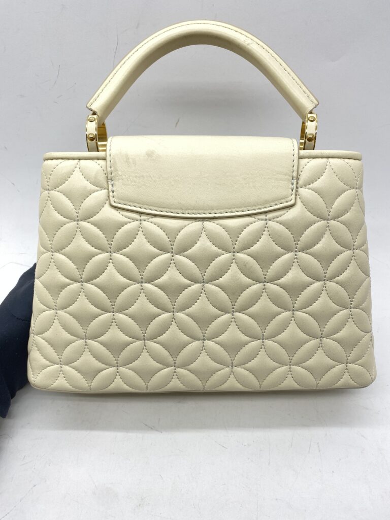 Capucine PM Matelasse Vanille