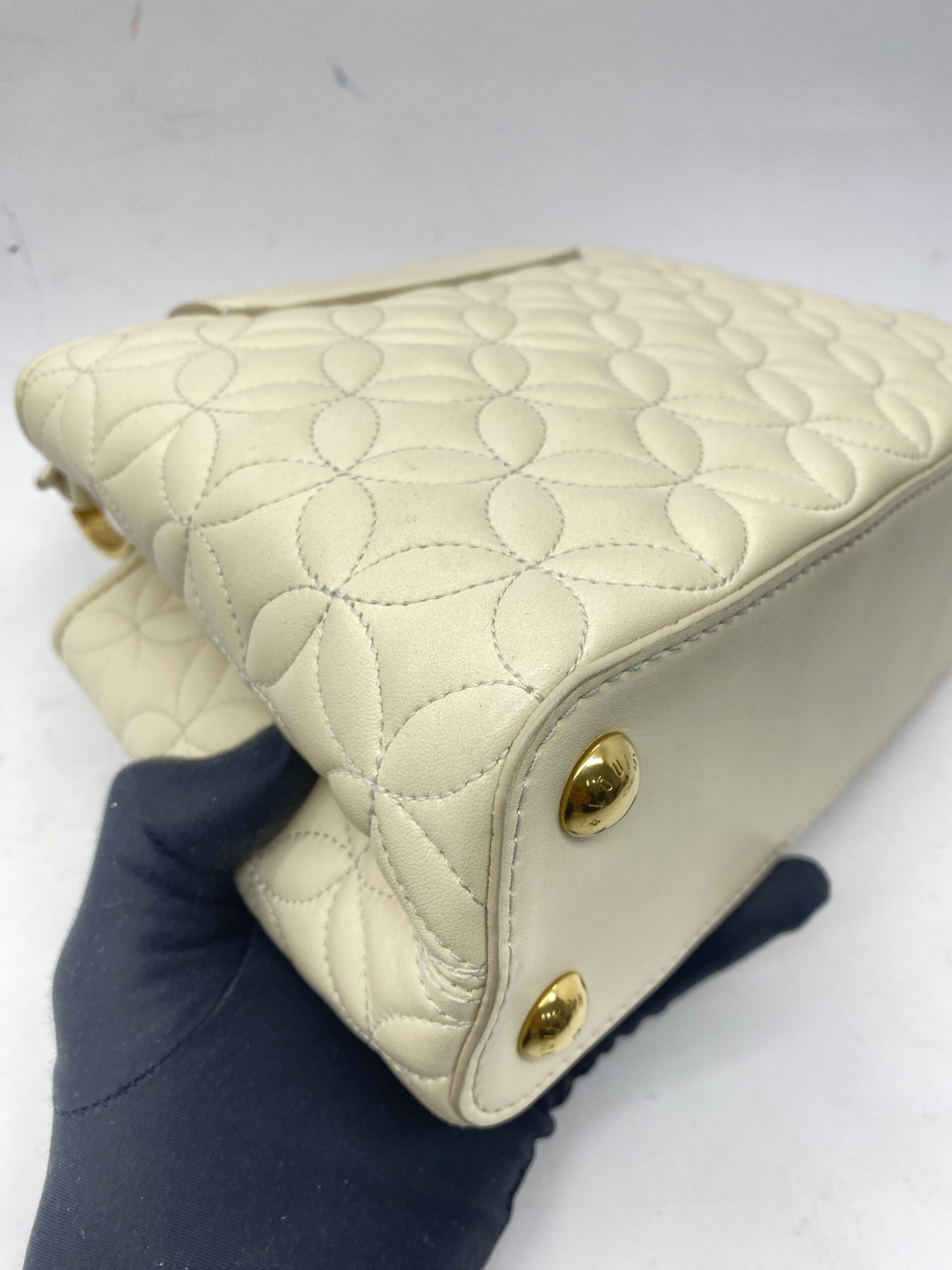 Capucine PM Matelasse Vanille