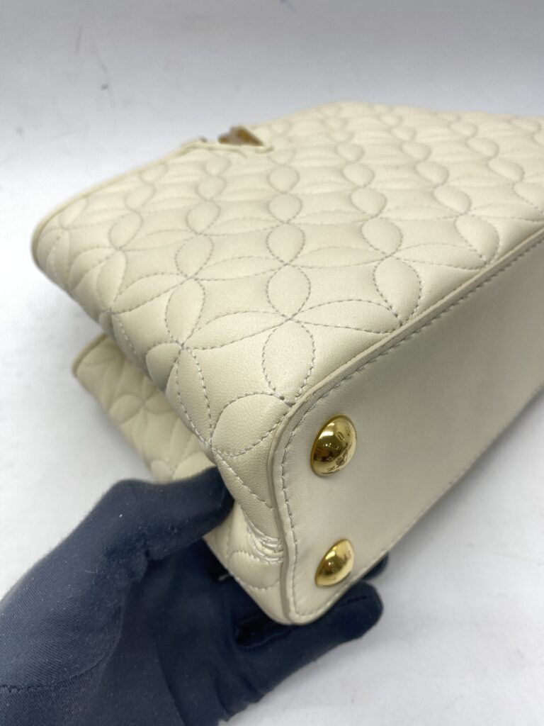 Capucine PM Matelasse Vanille