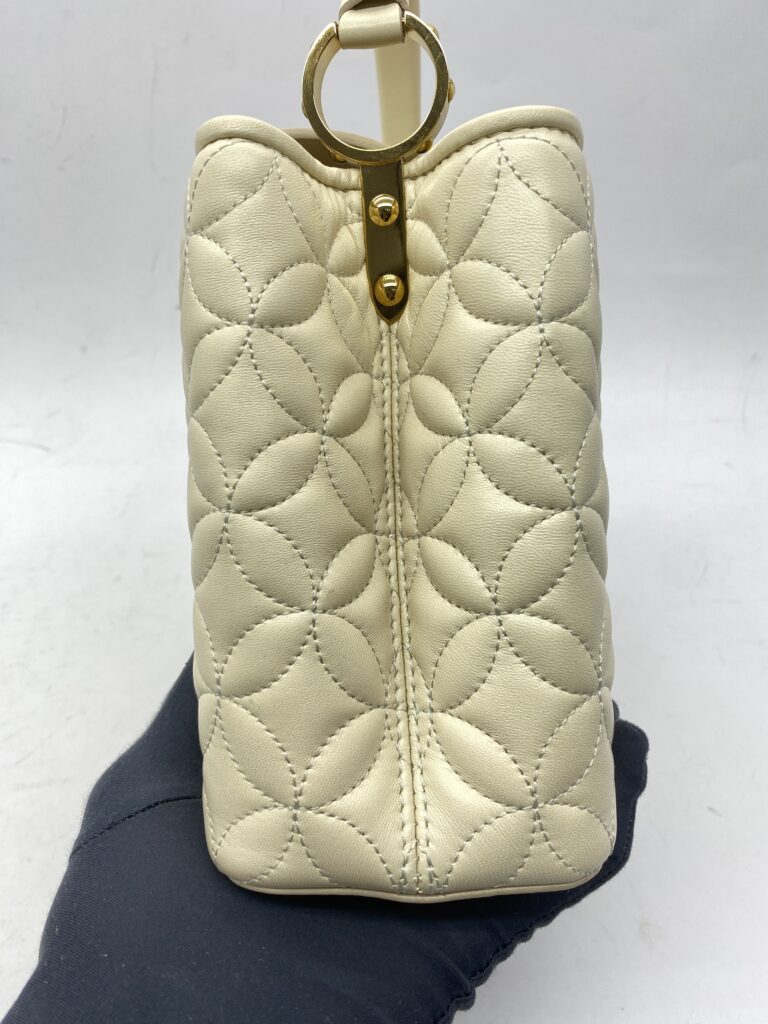 Capucine PM Matelasse Vanille