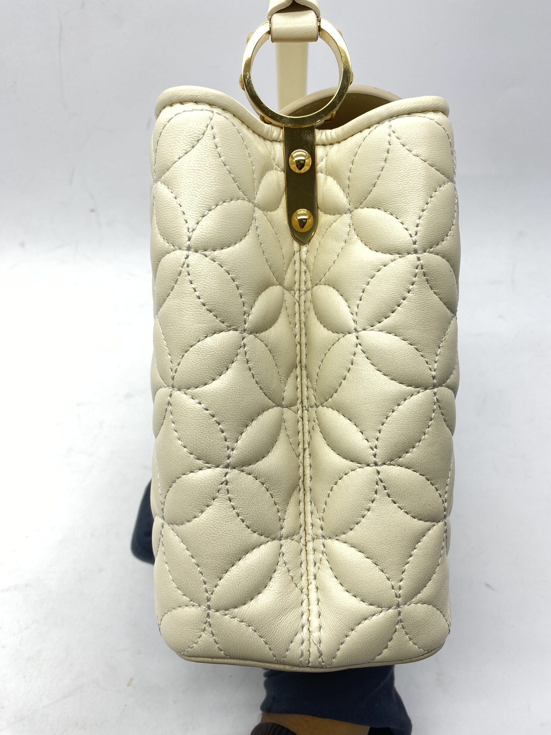 Capucine PM Matelasse Vanille