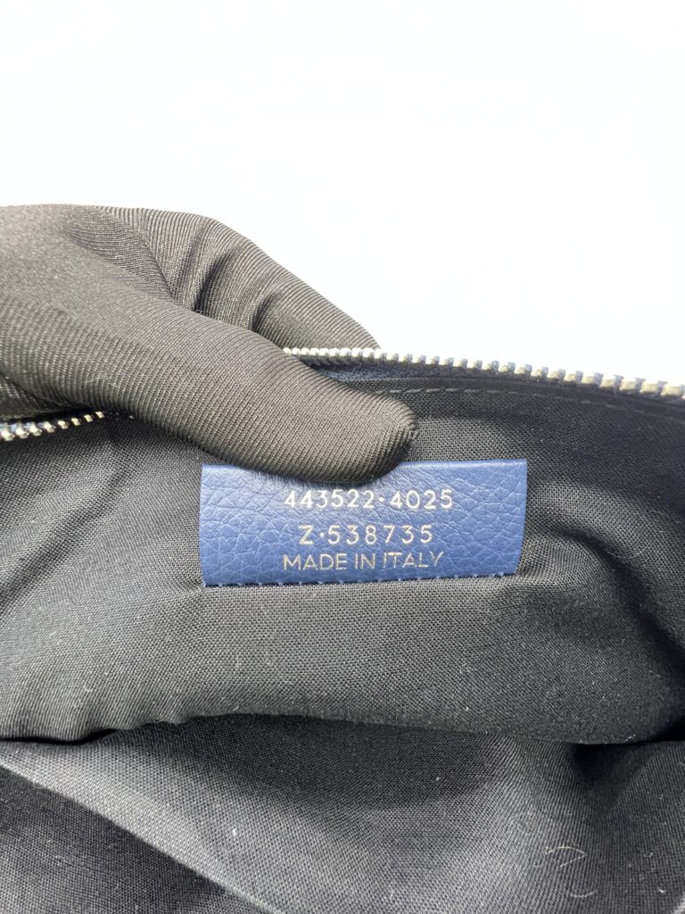 Blackout Clutch Blue