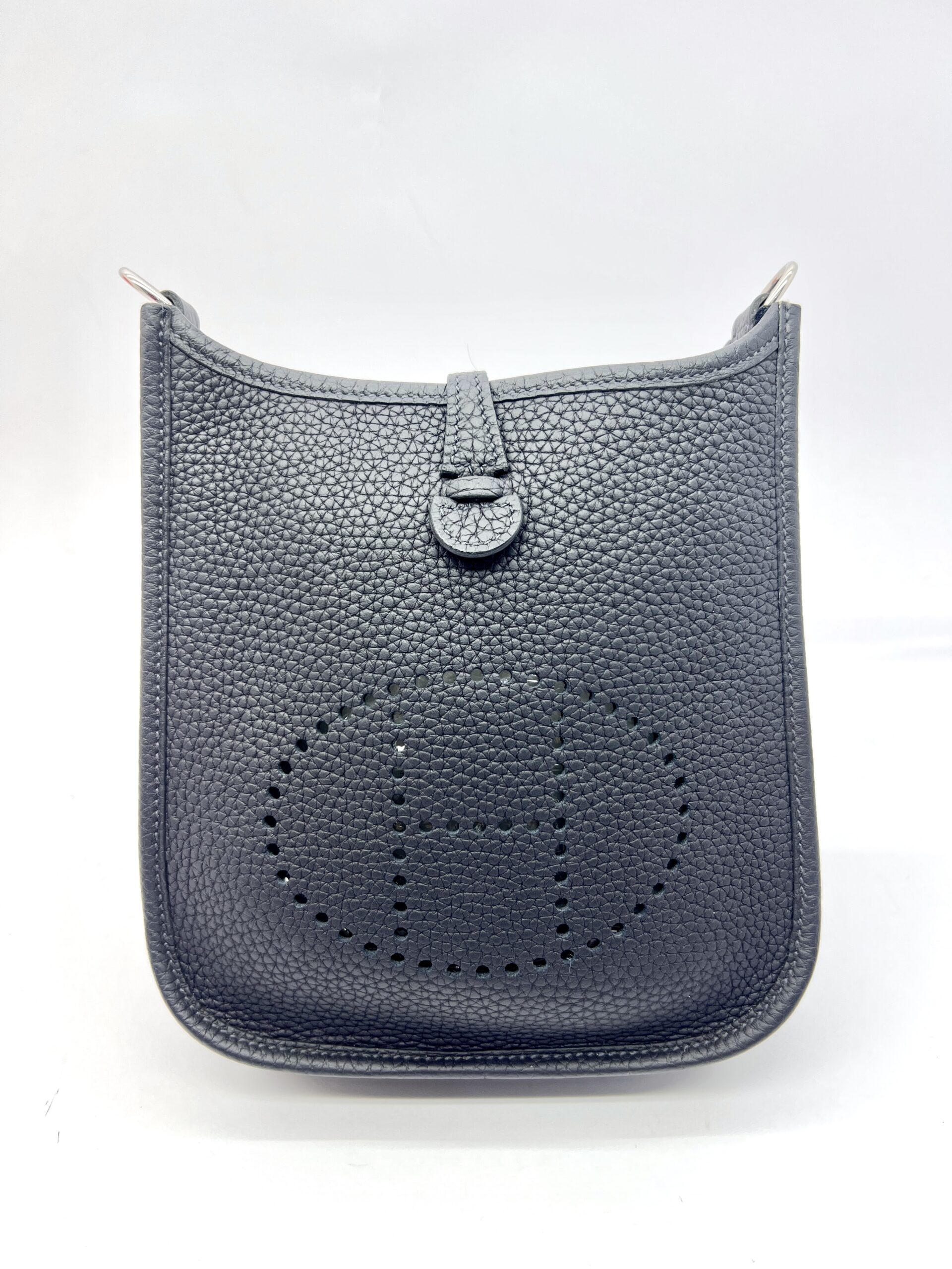 Mini Evelyn Clemence Noir Amazone Strap