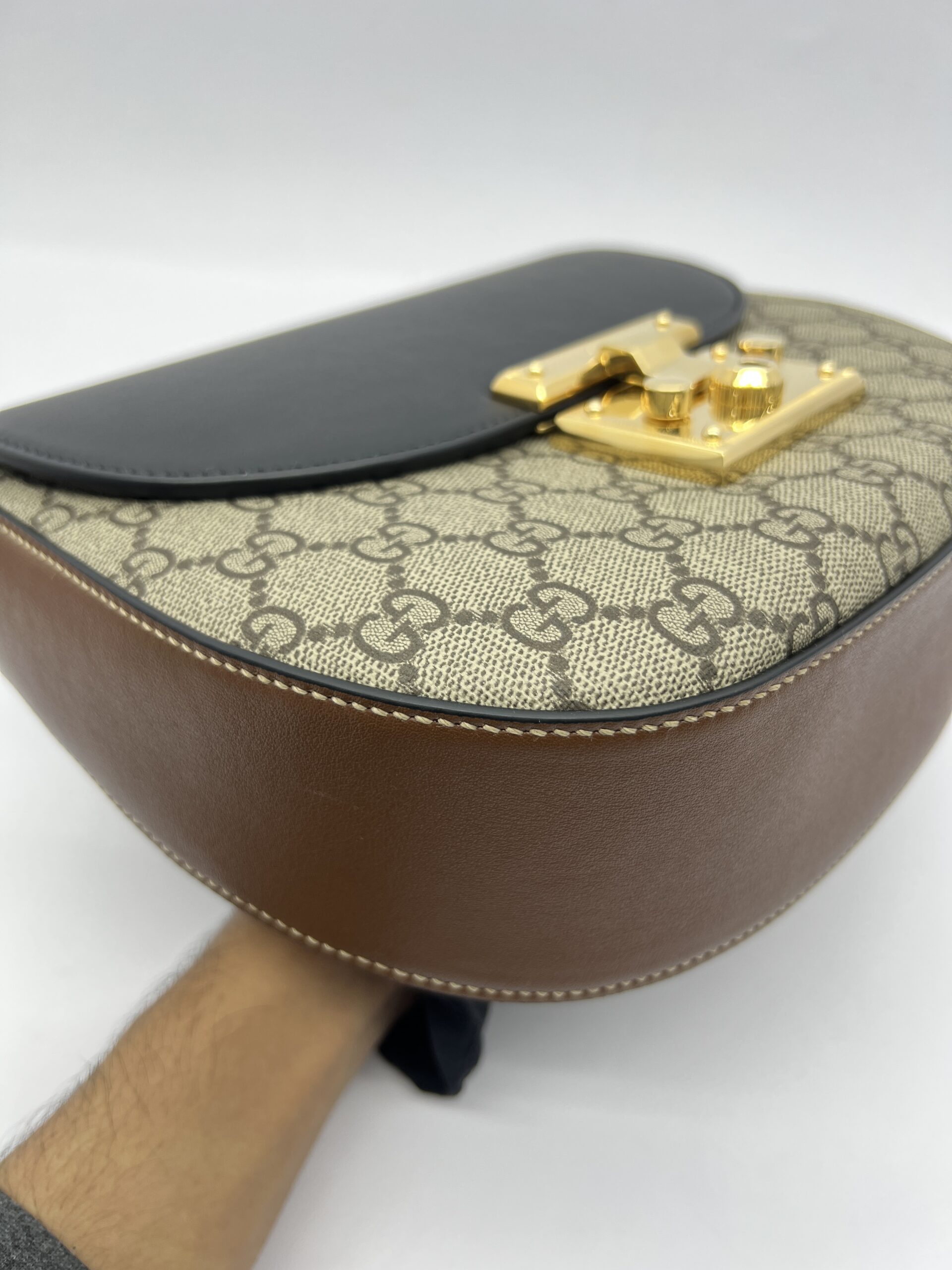 Web Padlock GG Supreme Brown Black