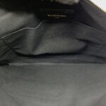 Zip Clutch Black Agneau GHW