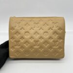 Coussin PM Bubblegram Brown