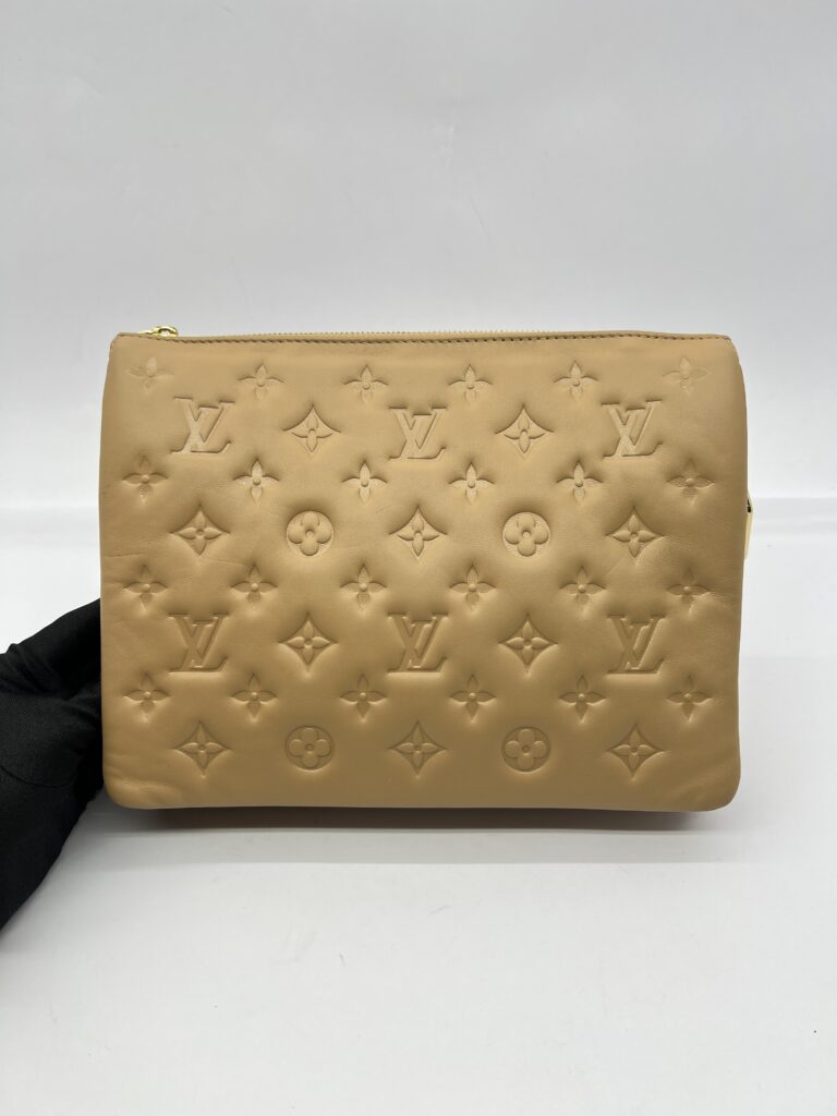 Coussin PM Bubblegram Brown